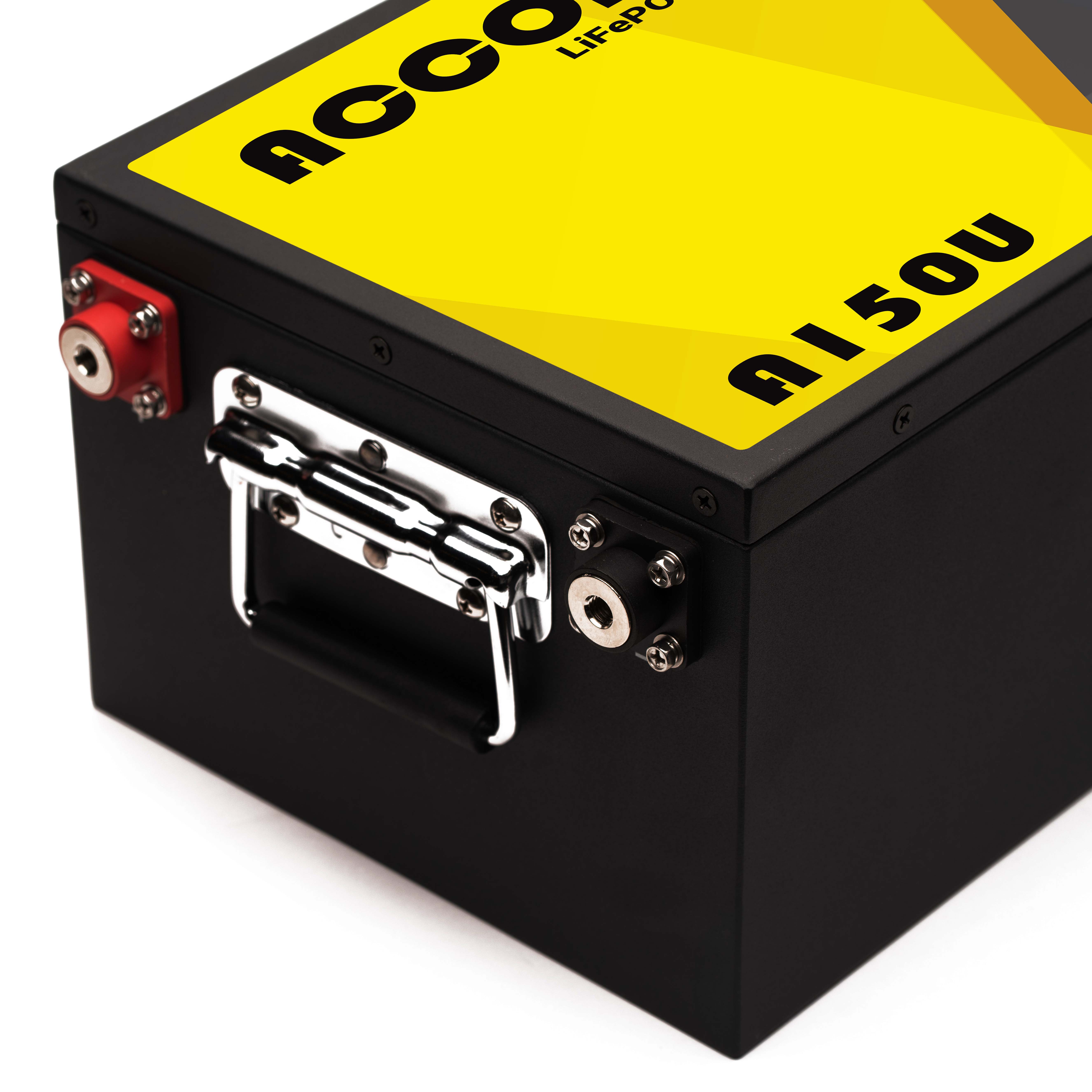 Acconic A150U LiFePO4 12V Lithium Untersitz Versorgungsbatterie 150Ah – Bild 3