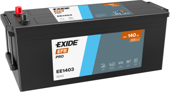 Exide EE1403 StrongPRO EFB+ 140Ah LKW-Batterie