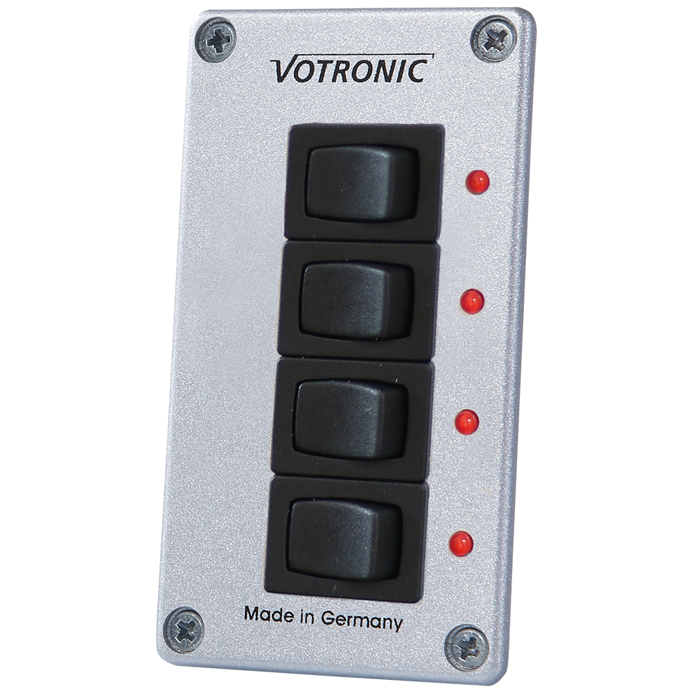 Votronic Schalter-Panel 4S 12/24