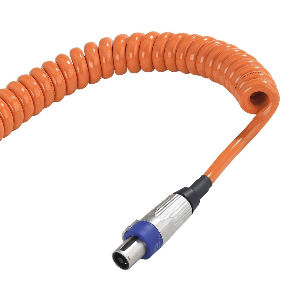 Votronic Spiralladekabel mit Ladestecker - 5m