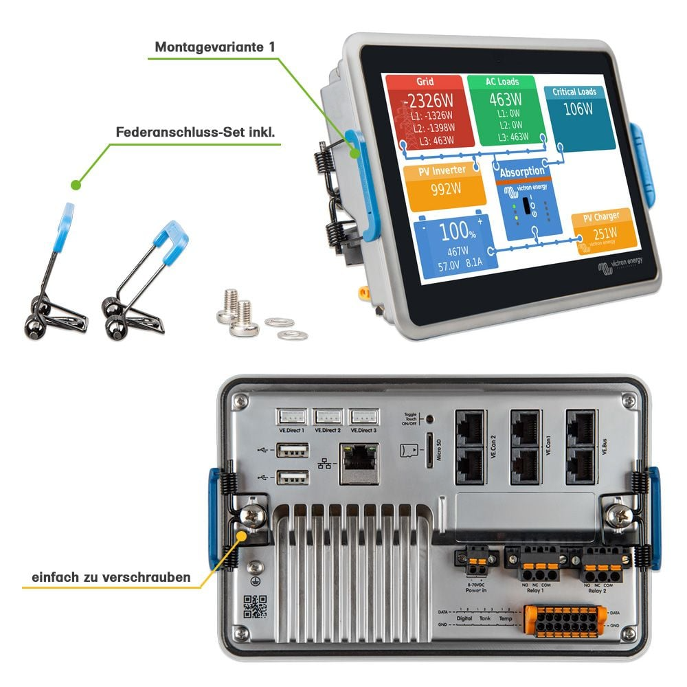 Victron Ekrano GX – Monitoring- und Systemüberwachungs-Display – Bild 5