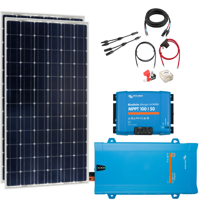 Victron Solaranlage Komplett-Set LARGE - ohne Batterie