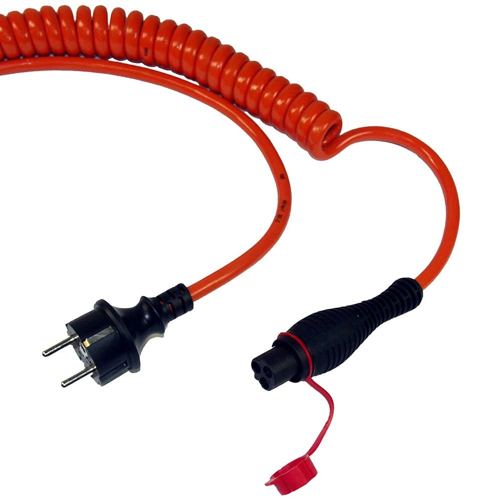 Votronic Spiral-Anschlusskabel 230V mit Steckkupplung und Netzstecker