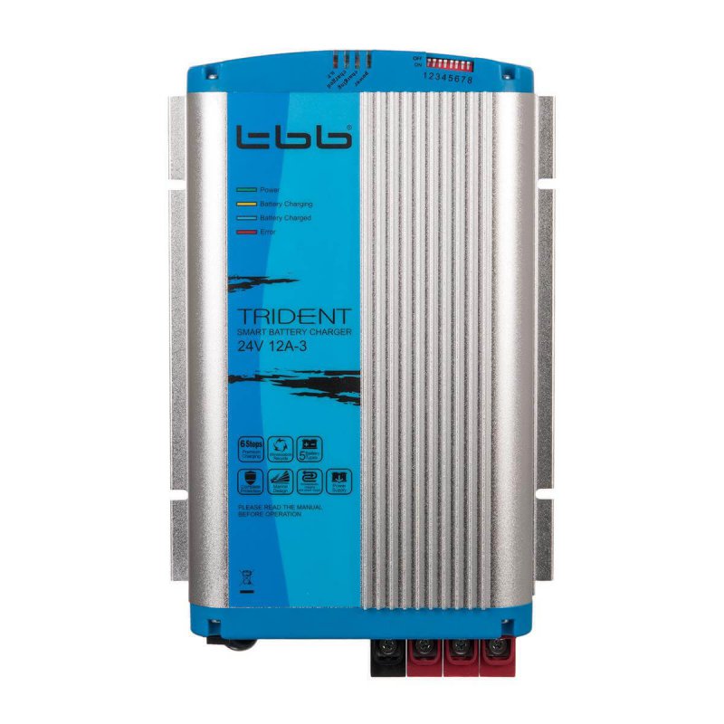 TBB Trident BP2412 12A/24V Marine & Caravan Batterieladegerät