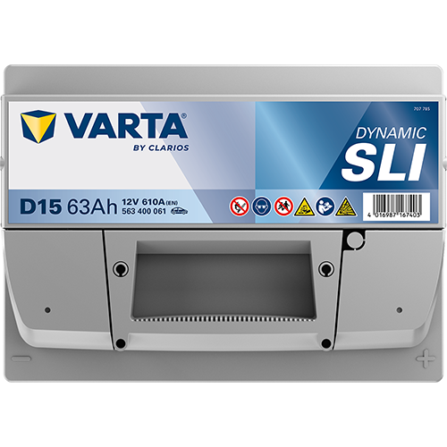 Varta D15 Dynamic SLI 563 400 061 Autobatterie 63Ah (Silver Dynamic) – Bild 5