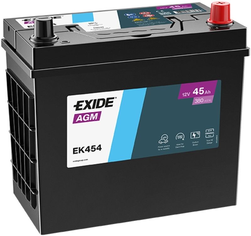 Exide EK454 AGM 45Ah Autobatterie