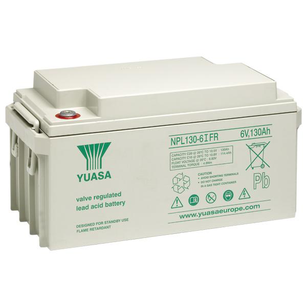 Yuasa NPL130-6IFR 6V 130Ah USV-Batterie - Longlife