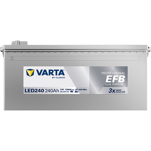 Varta LED240 Professional EFB 240AH Batterie – Bild 4