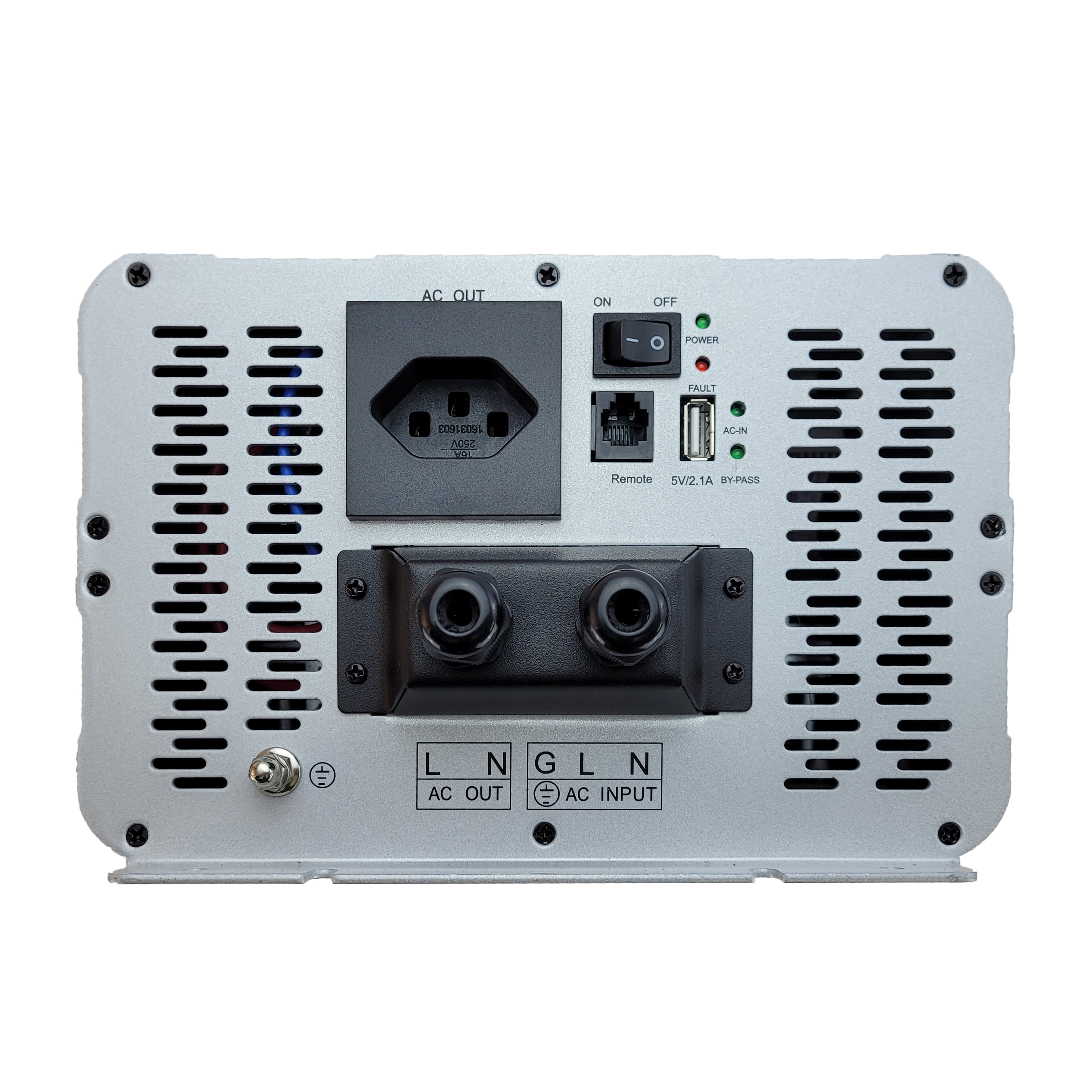 NOQON NST3024 3000W/24V Sinus-Wechselrichter mit NVS- und USV-Funktion – Bild 3