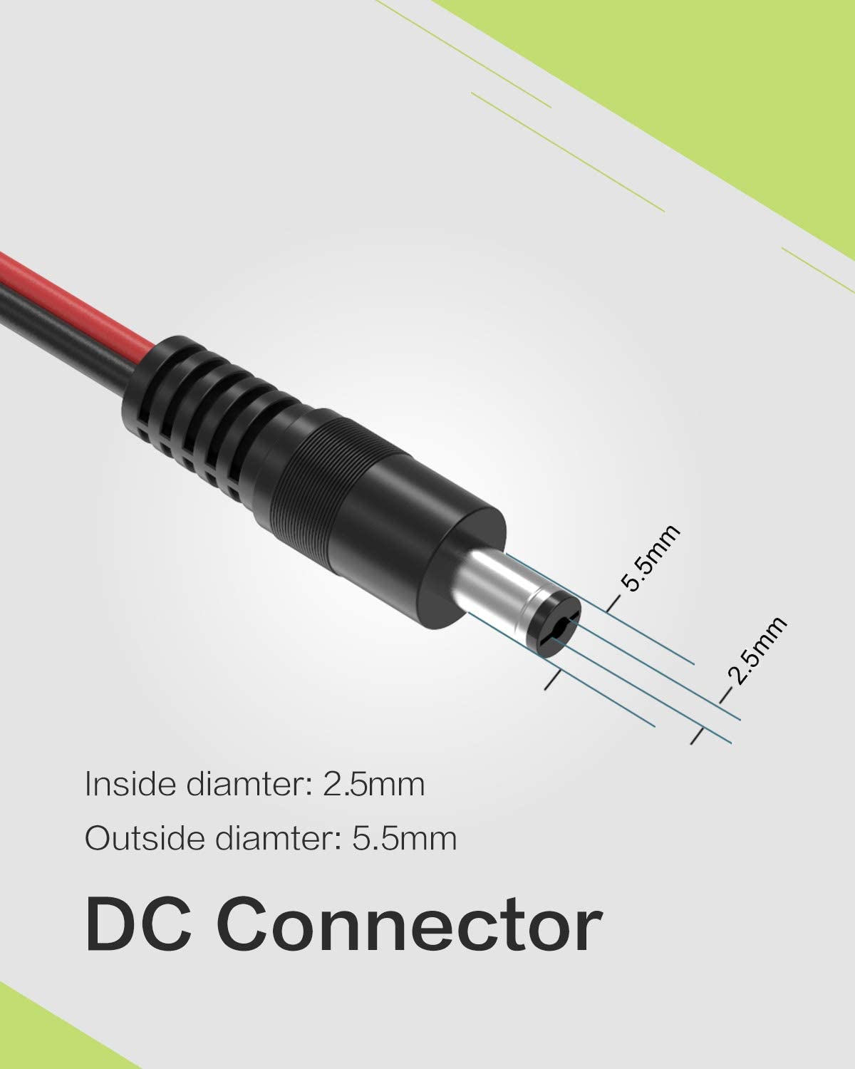 VOLTIMA AK-DC5525-HPP Adapterkabel DC5525 auf Small Anderson Power pole – Bild 3