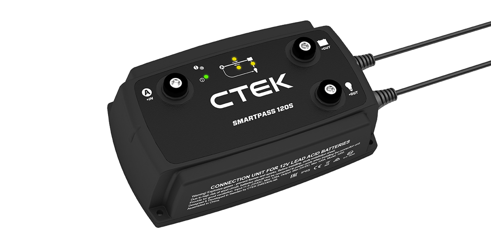 CTEK SMARTPASS 120S, 12V, 120A, Zubehör für Ladegerät D250SE & D250SA – Bild 3