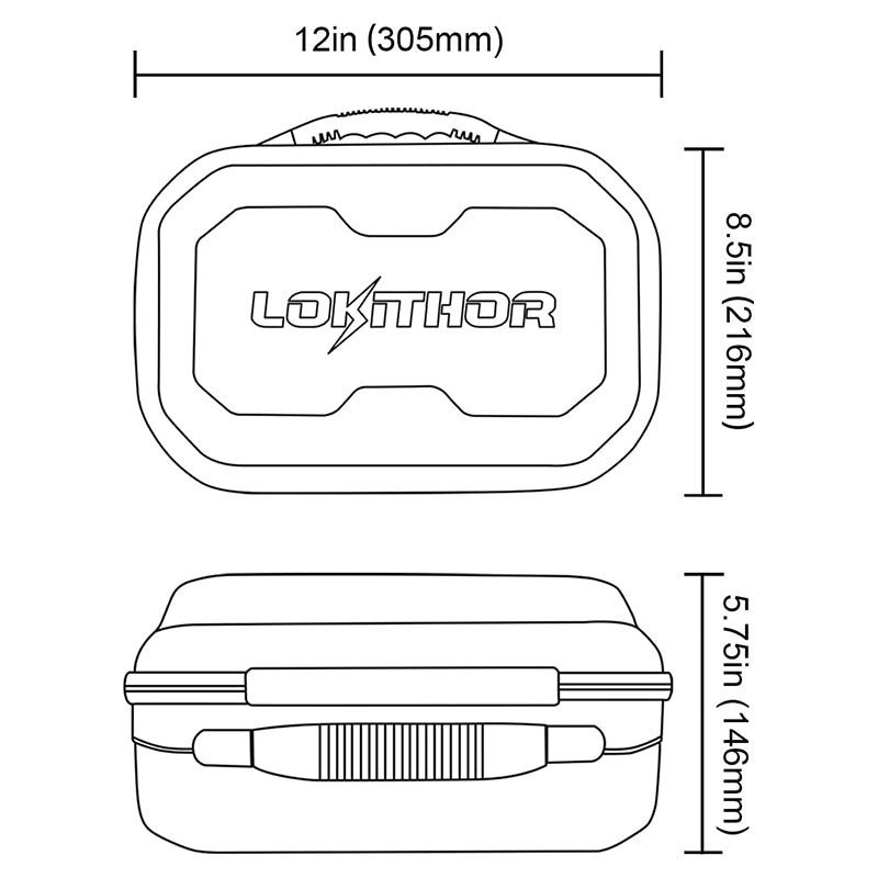 LOKITHOR LO-CASE001 Schutztasche für JA301 und JA302 – Bild 4