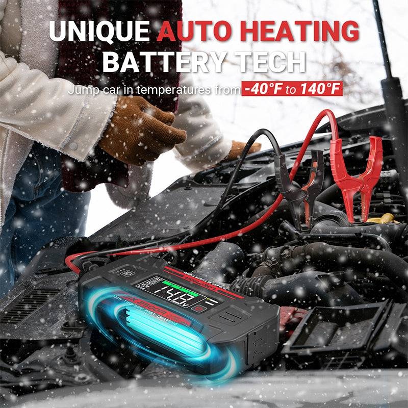 LOKITHOR j401x (40°F) Starthilfegerät 2500A mit Powerbank und LED – Bild 2