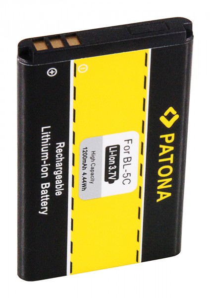 Akku f. Nokia 6230 Asha 202 203 205 6230 100 101 109 112 113 1100 1101 von PATONA – Bild 3