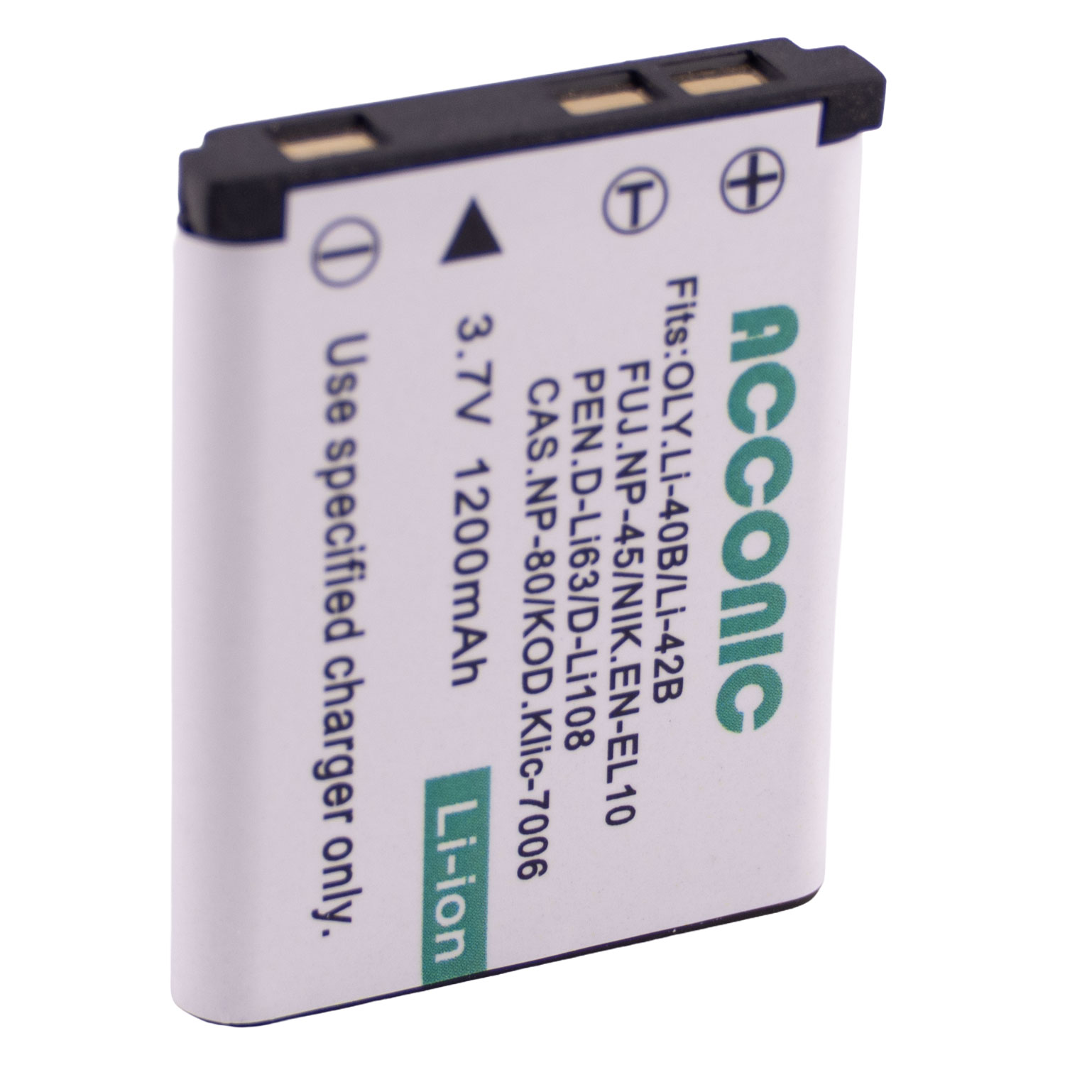 Acconic Photon Series LI-40B-42B Ersatz Akku für Kodak LI-40B Klic 7006 Nikon