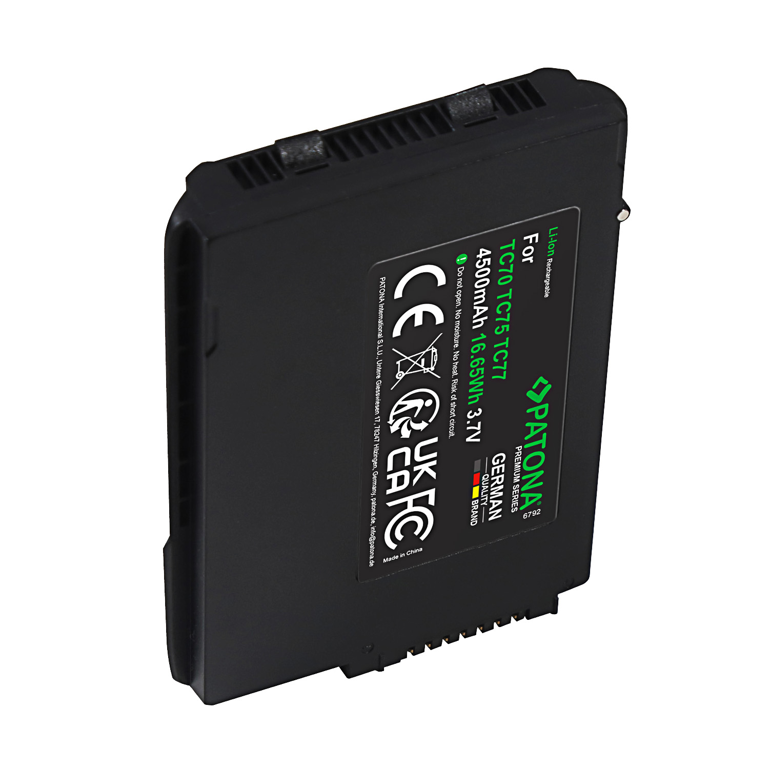 PATONA Premium Akku für Zebra TC70 BTRY-TC7X-46MPP-01