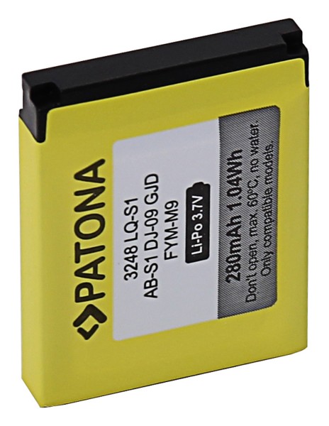 Akku f. LQ-S1 AB-S1 DJ-09 GJD FYM-M9 von Patona – Bild 3