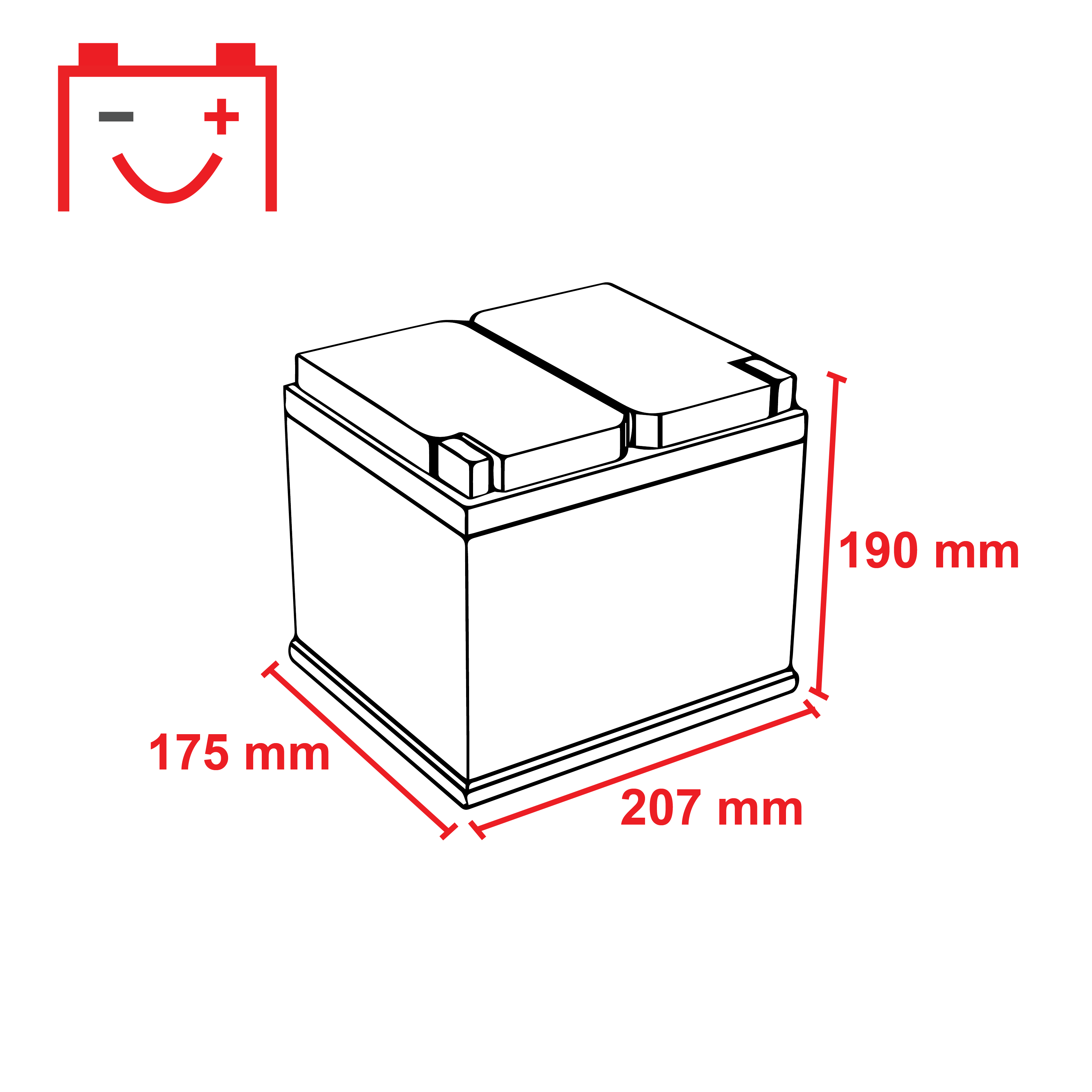 Voltic VP55010 Perfomance 52Ah Autobatterie 552 400 047