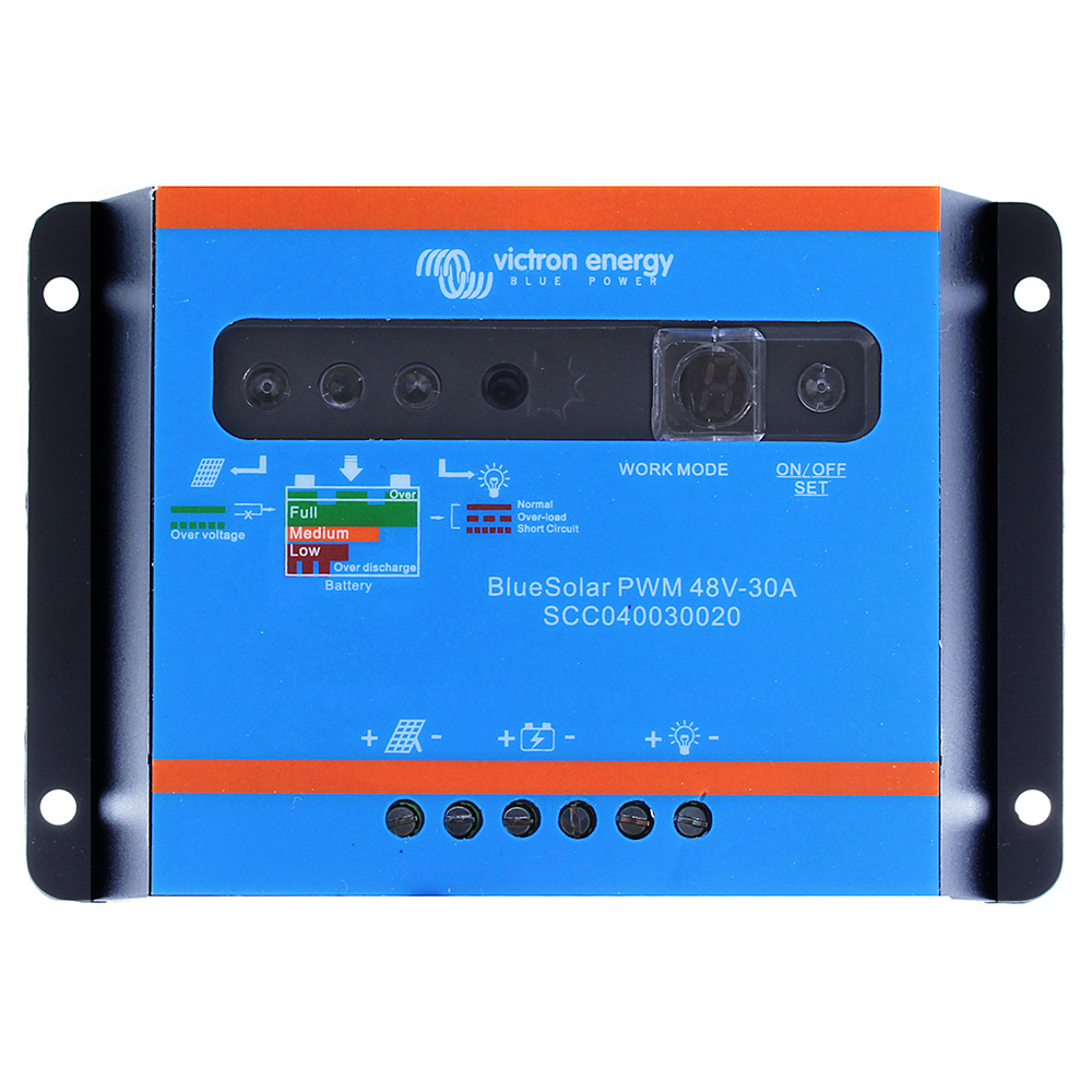 Victron BlueSolar PWM-Light – Solar-Laderegler 48V 30A