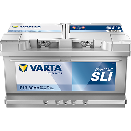 Varta F17 Dynamic SLI 580 406 074 Autobatterie 80Ah (Blue Dynamic)