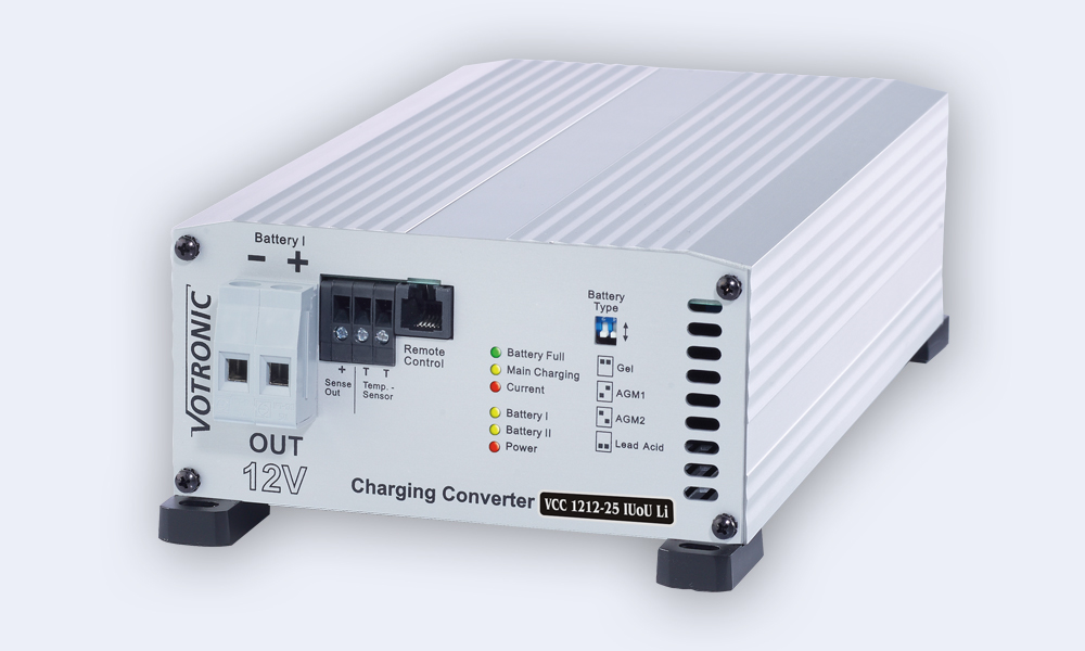 Votronic VCC 1212-25 IUoU-Li – B2B Ladewandler 12V auf 12V 25A