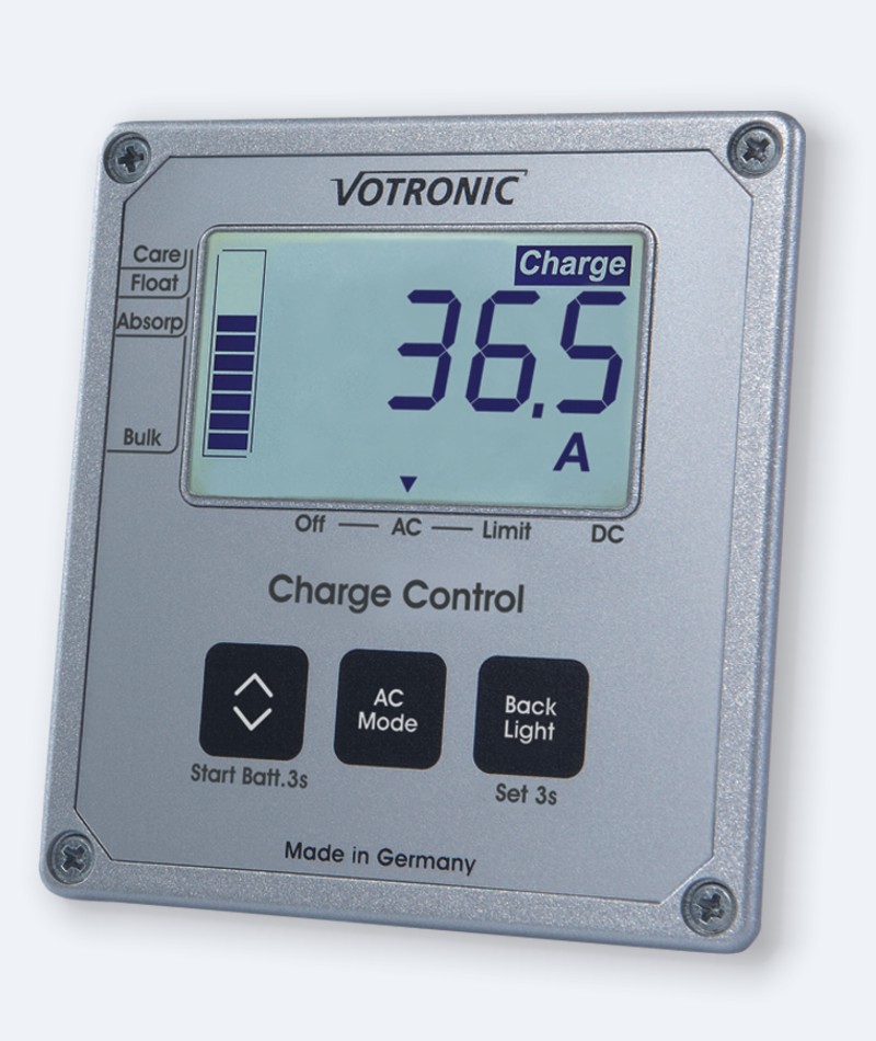 Votronic LCD-Charge Control S (Für VBCS Triple und VAC-Triple-Serie)