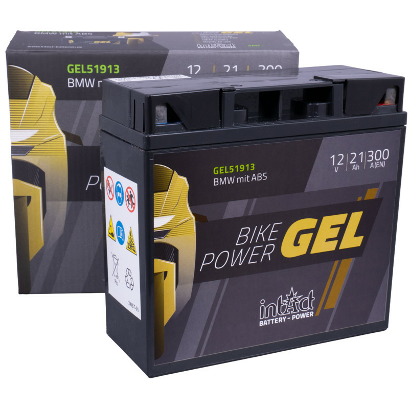 Intact GEL51913 Bike-Power GEL 21Ah Motorradbatterie (DIN 51913) G19 – Bild 2