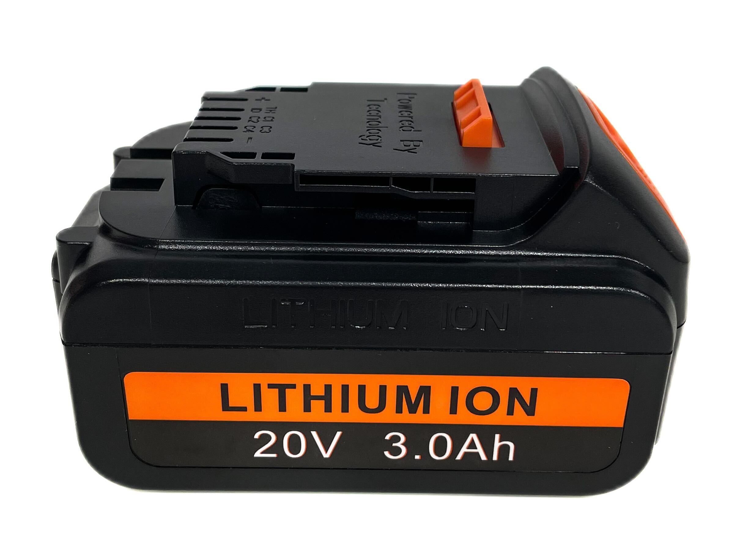 Acconic Werkzeug Akku f. Dewalt DCB206, DCB180-185, DCB200-206 18V-20V Li-ion 3Ah – Bild 2