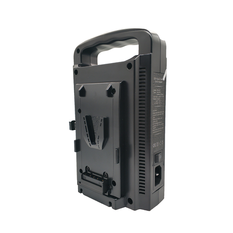 Acconic Dual V-Mount Ladegerät f. Sony BP-95W BP-GL65 BP-190WS mit 4-Pin XLR Kabel – Bild 6
