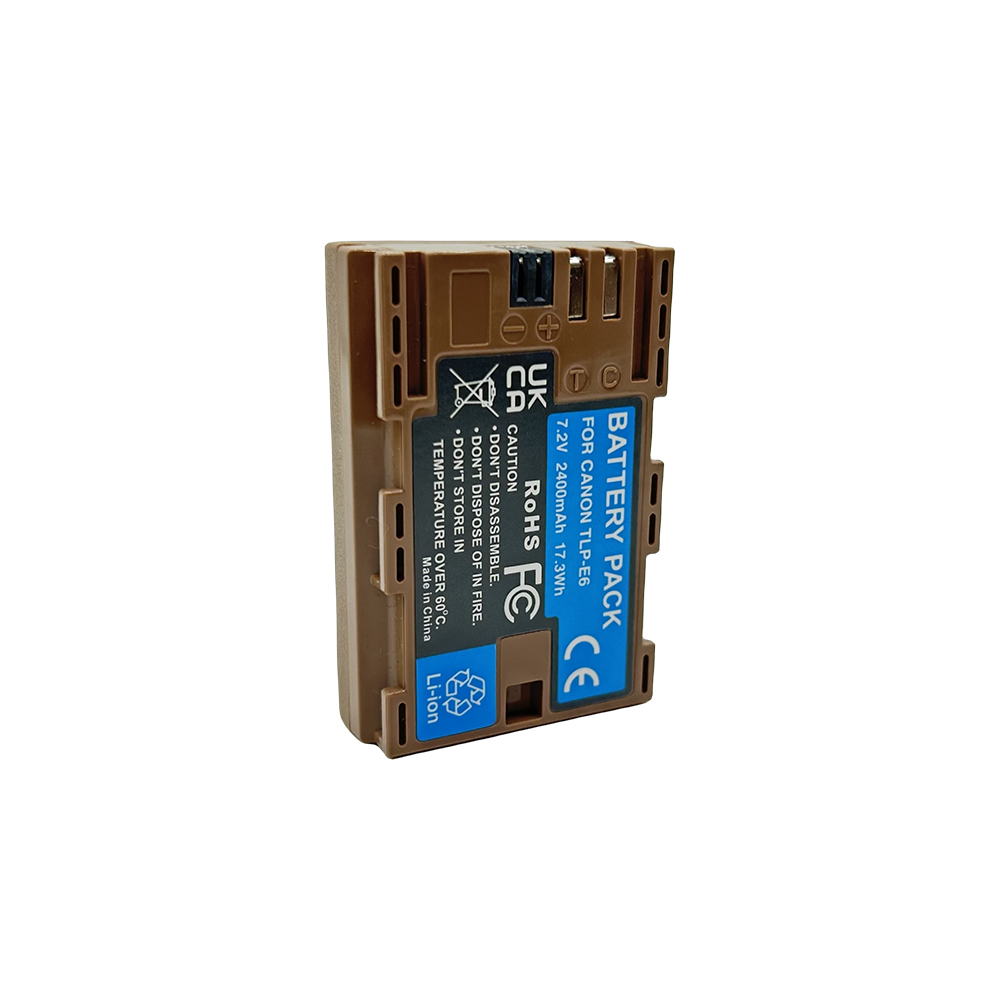 Acconic Photon Series TC-LP-E6 Ersatz Akku mit USB-C für Canon LP-E6 EOS 60D 70D 5D 6D 7D