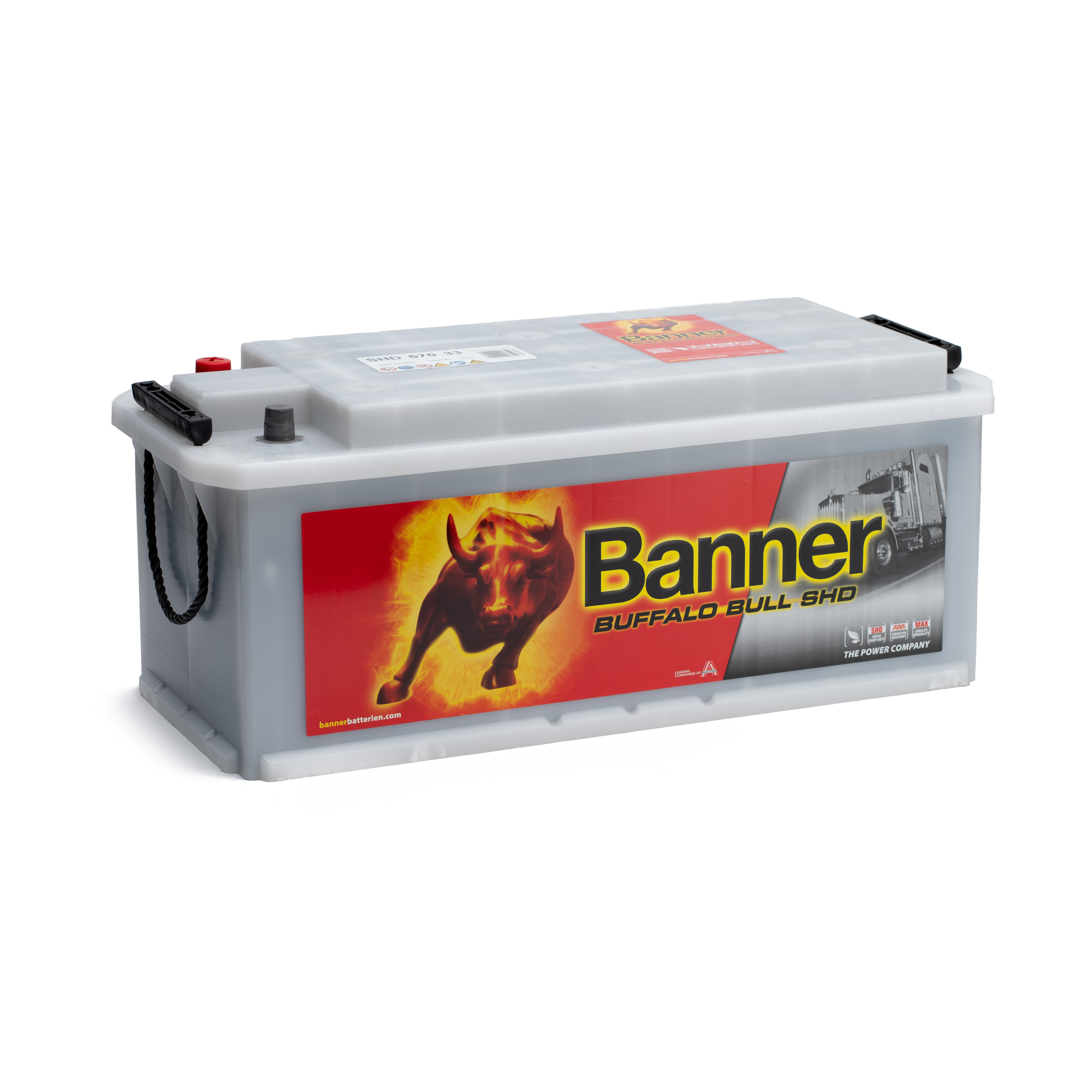 Banner 67033 Buffalo Bull SHD 170Ah LKW Batterie