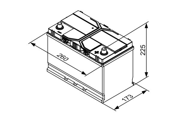 Bosch S4 E41 72Ah EFB Autobatterie 0 092 S4E 410 – Bild 5