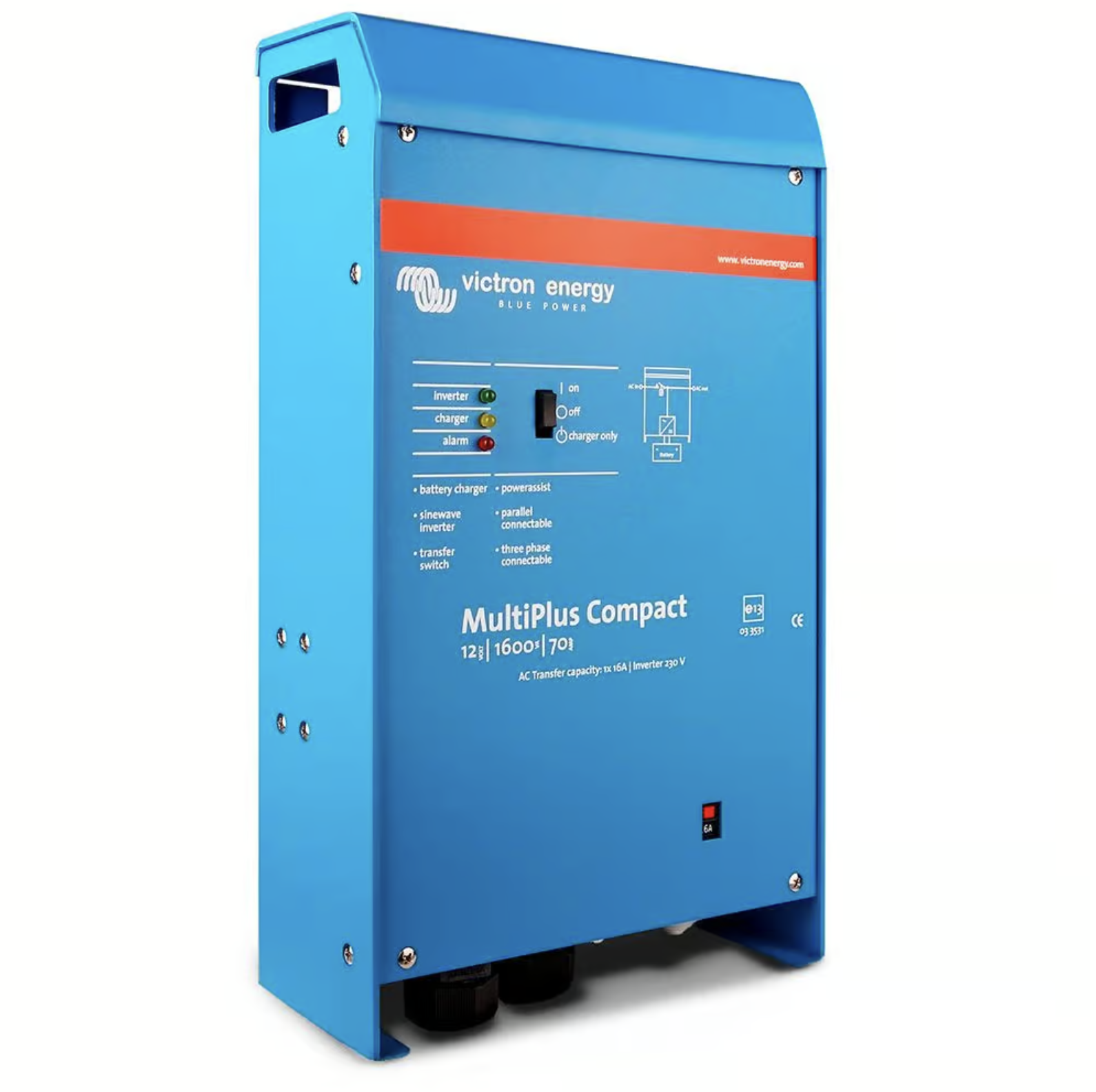Victron MultiPlus Compact 12/1600/70-16 – Wechselrichter/Ladegerät 12V 1300W – Bild 2