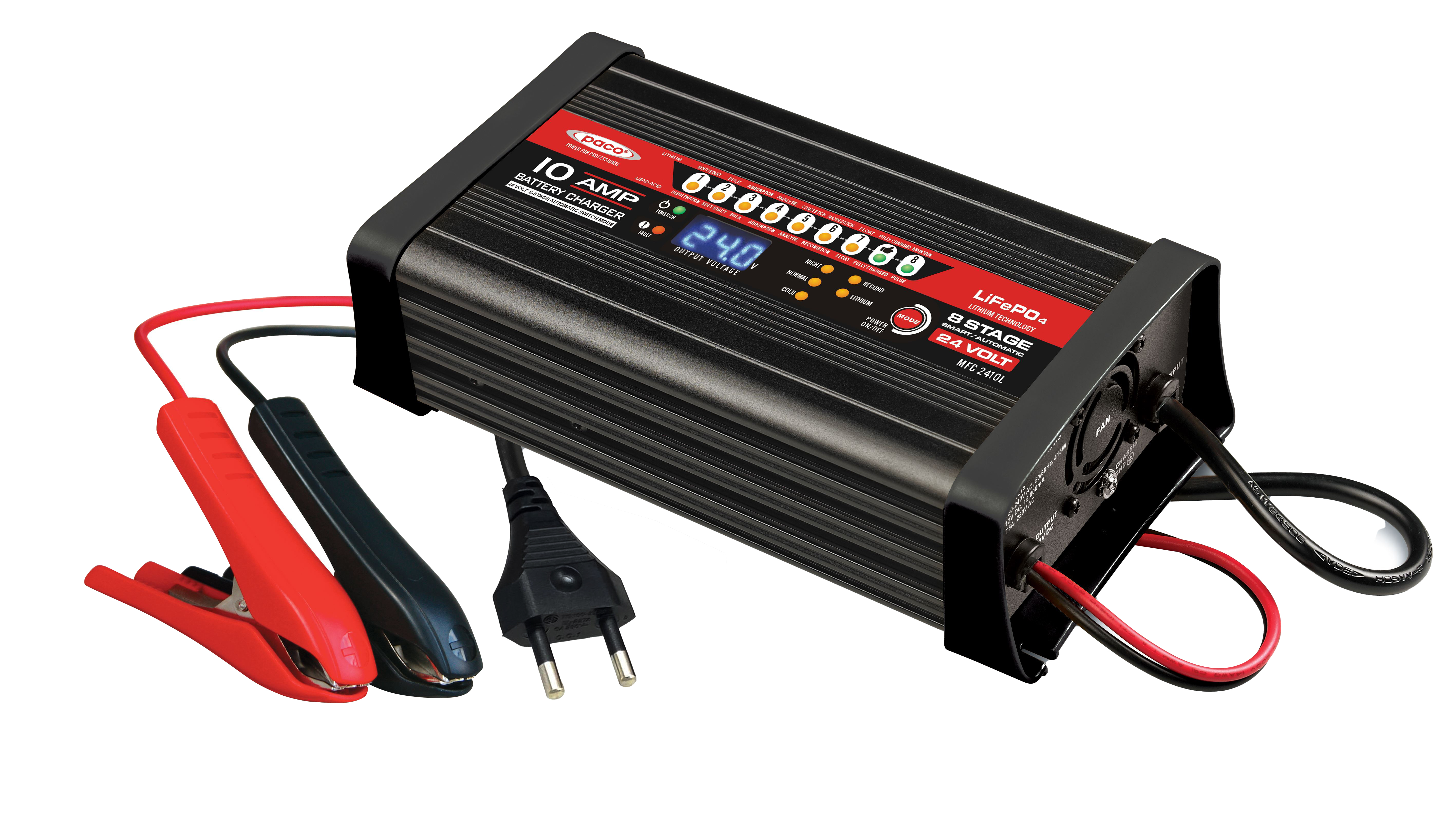 PACO MFC2410L 10A/24V Batterieladegerät - universal