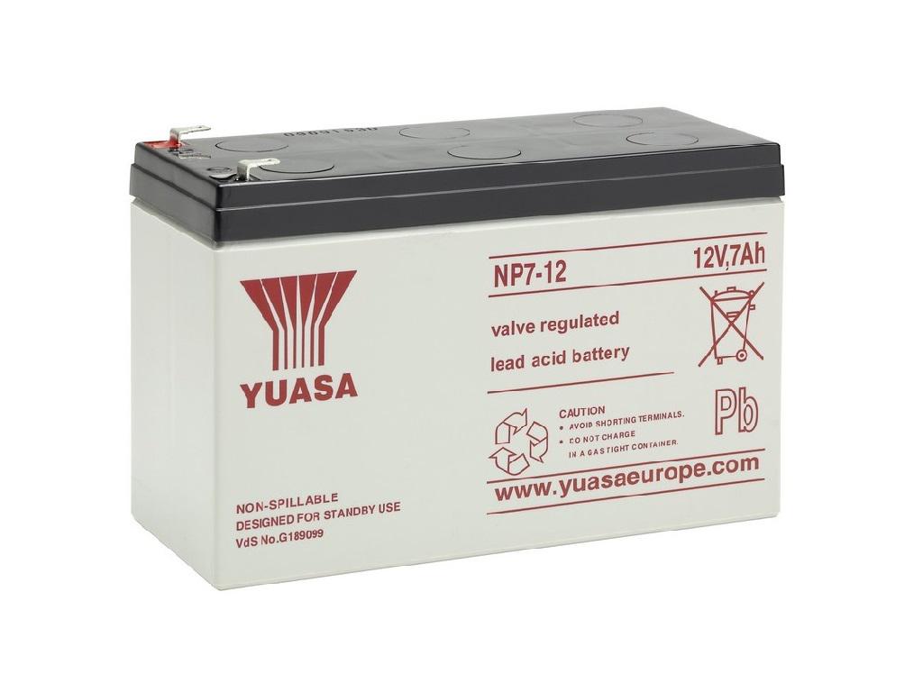 Yuasa NP7-12 12V 7Ah USV-Batterie
