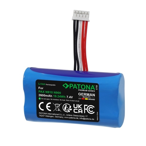 PATONA Premium Akku für PAX A920 Pro YW008 – Bild 7