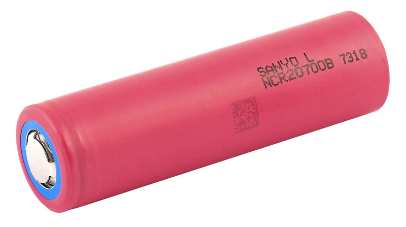 NCR20700B Zelle Li-Ion Akku ungeschützt flattop 3,7V 4250mAh Sanyo Zellen