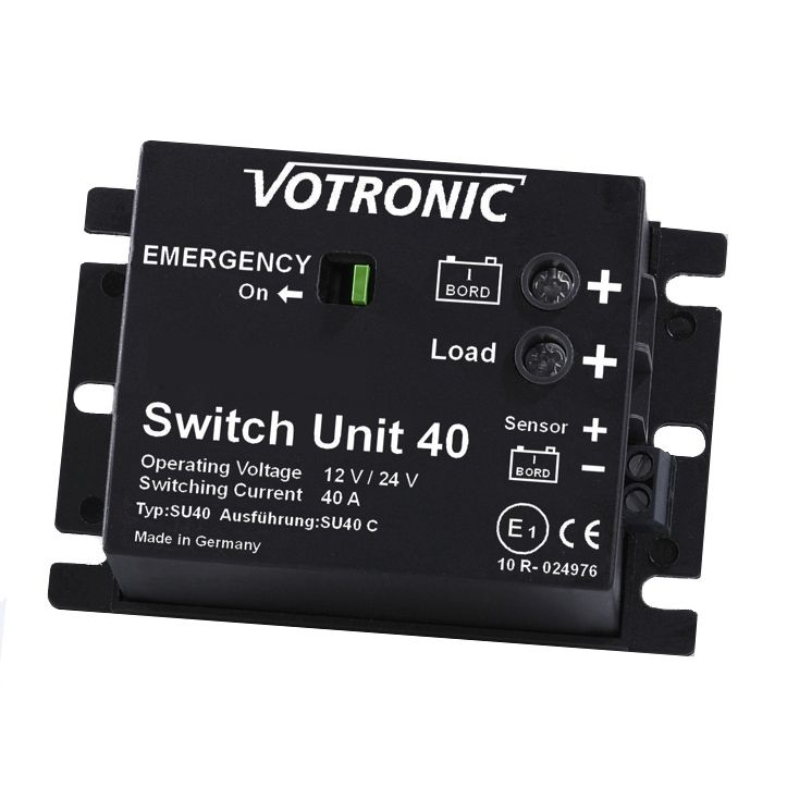 Votronic Switch Unit 40 – Batterie Hauptschalter 12V/24V 40A