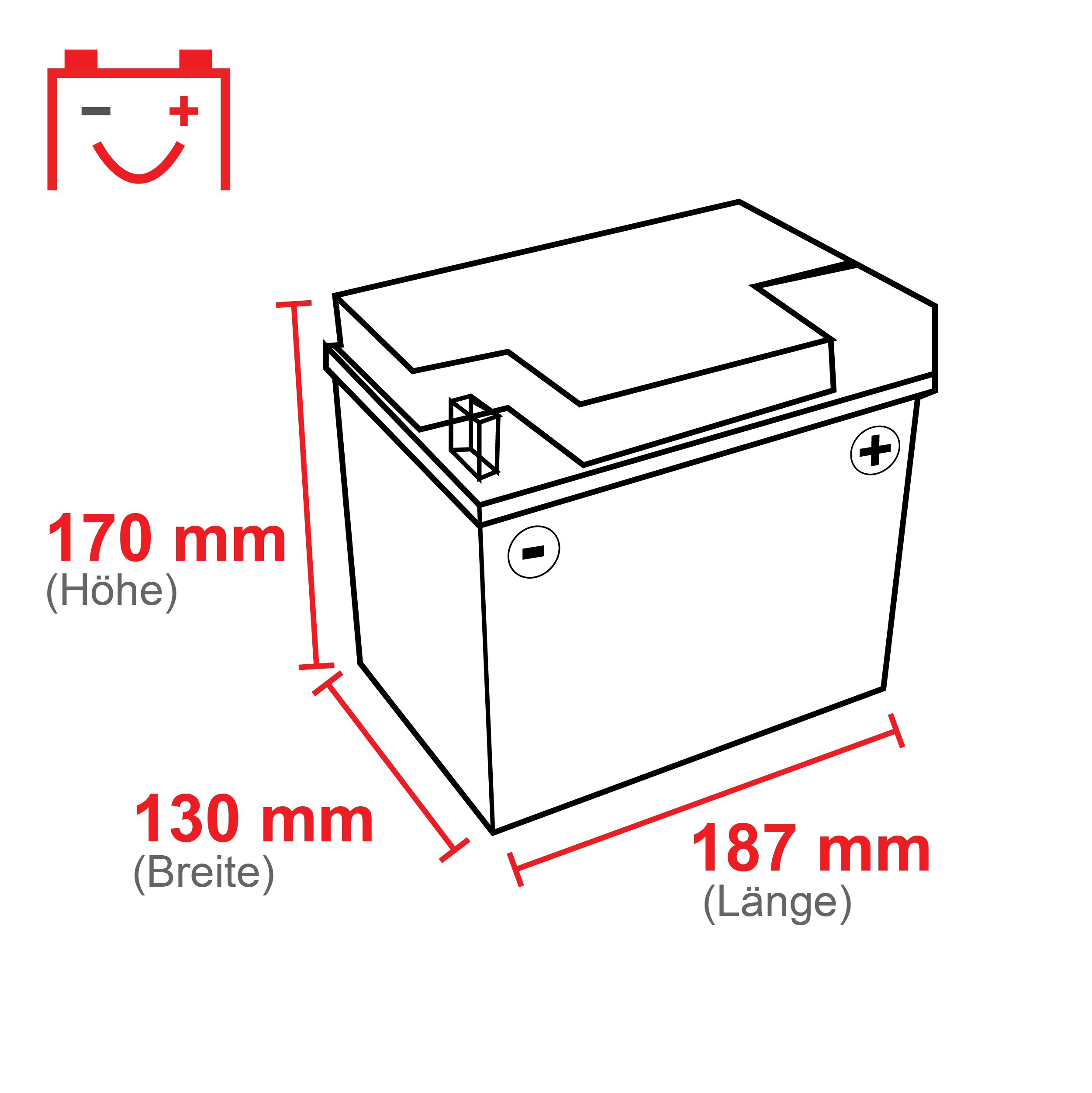 Intact GEL53030 Bike-Power GEL 30Ah Motorradbatterie (DIN 53030) C60-N30L-A – Bild 3