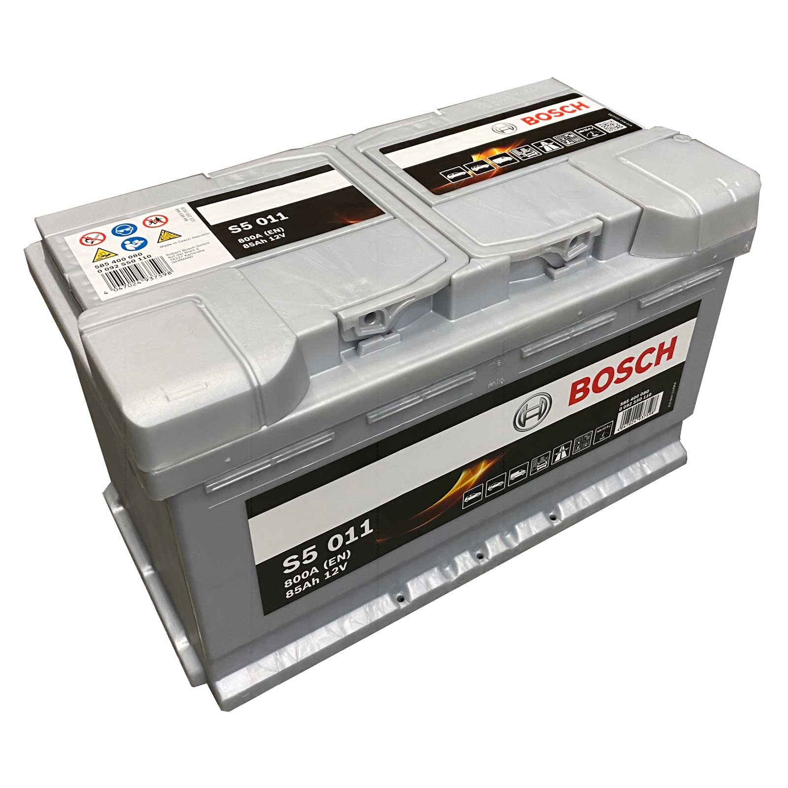 Bosch S5 011 85Ah Autobatterie 585 400 080