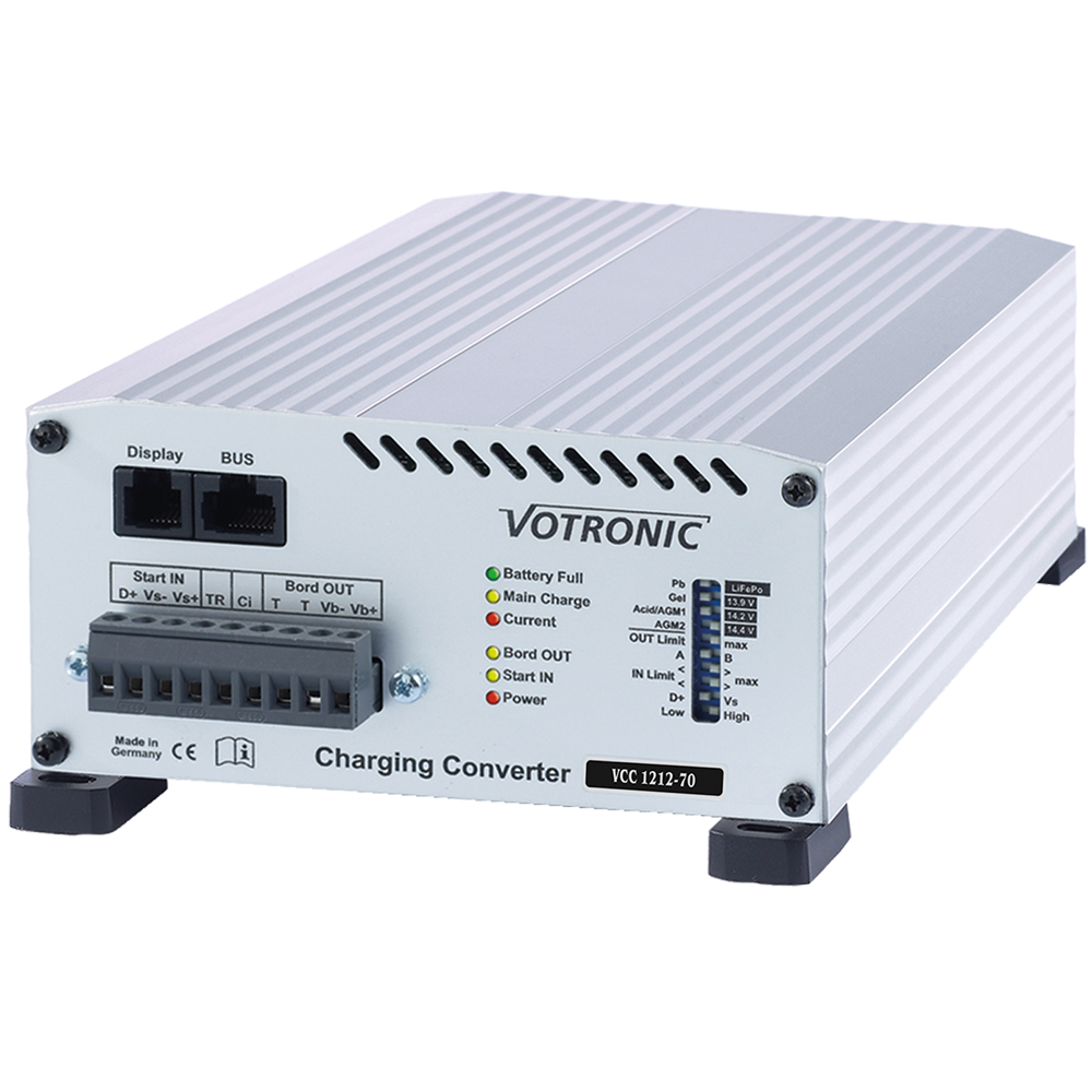 Votronic VCC 1212-70 CI – B2B Ladewandler 12V zu 12V 70A