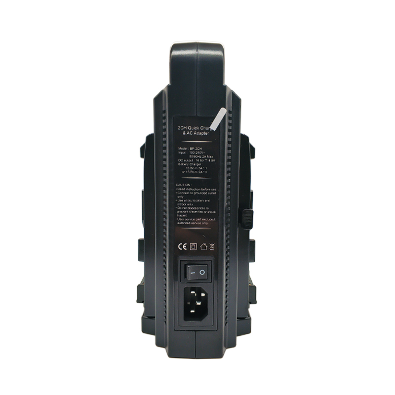 Acconic Dual V-Mount Ladegerät f. Sony BP-95W BP-GL65 BP-190WS mit 4-Pin XLR Kabel – Bild 5
