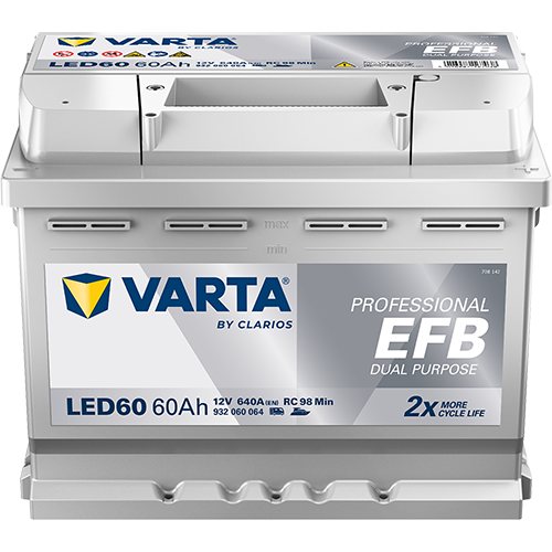 Varta LED60 Professional EFB 60AH Batterie