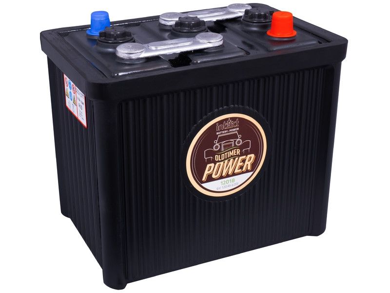Intact Oldtimer-Power 120Ah 6V Oldtimerbatterie 12018 ohne Batteriesäure