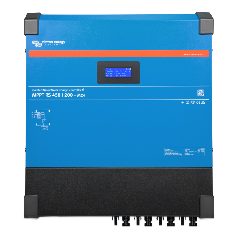 Victron SmartSolar 450/200-MC4 MPPT RS - Solar-Laderegler 48V 200A
