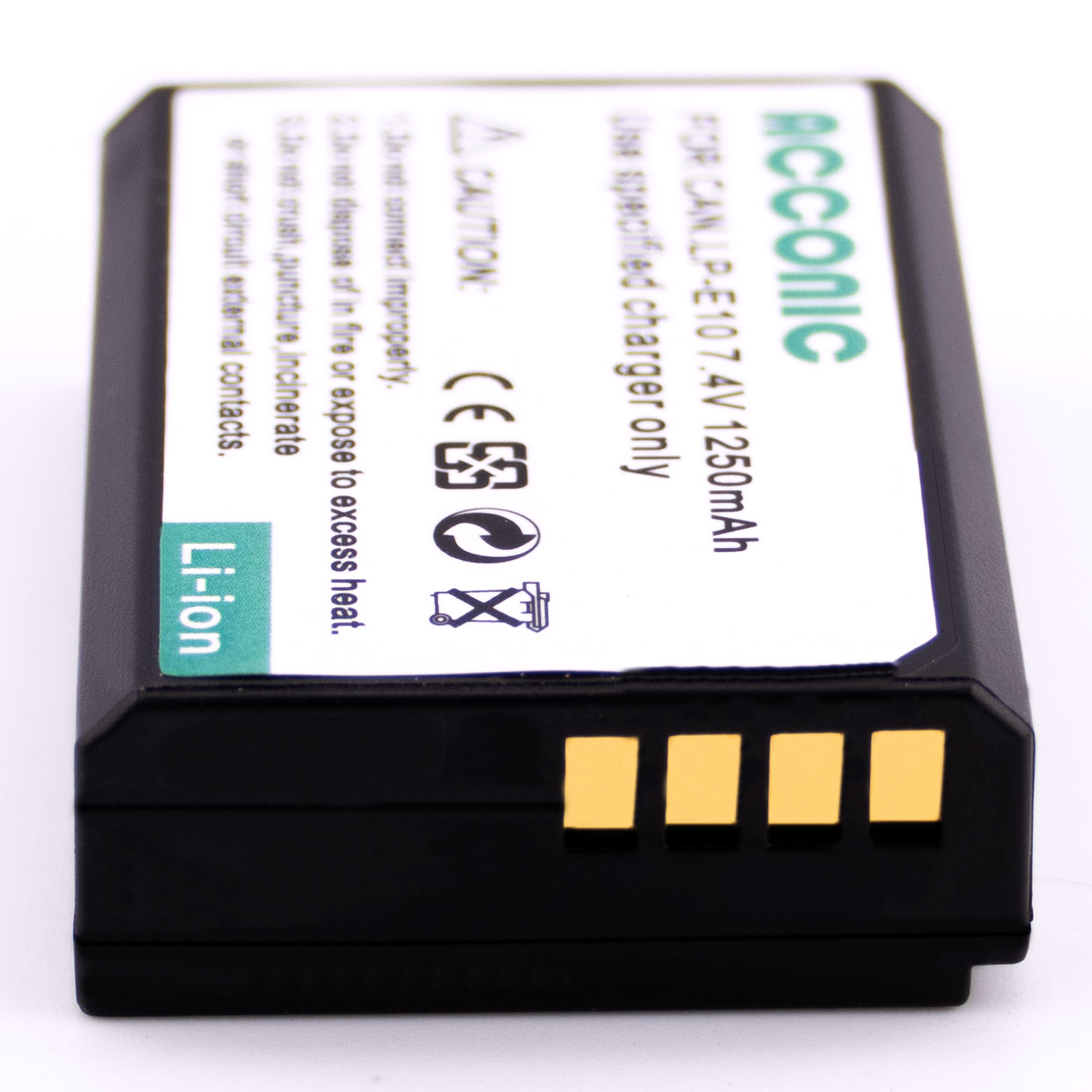 Acconic Photon Series LP-E10 Ersatz Akku für Canon LP-E10 EOS 1200D EOS1100D T3 X50 – Bild 5
