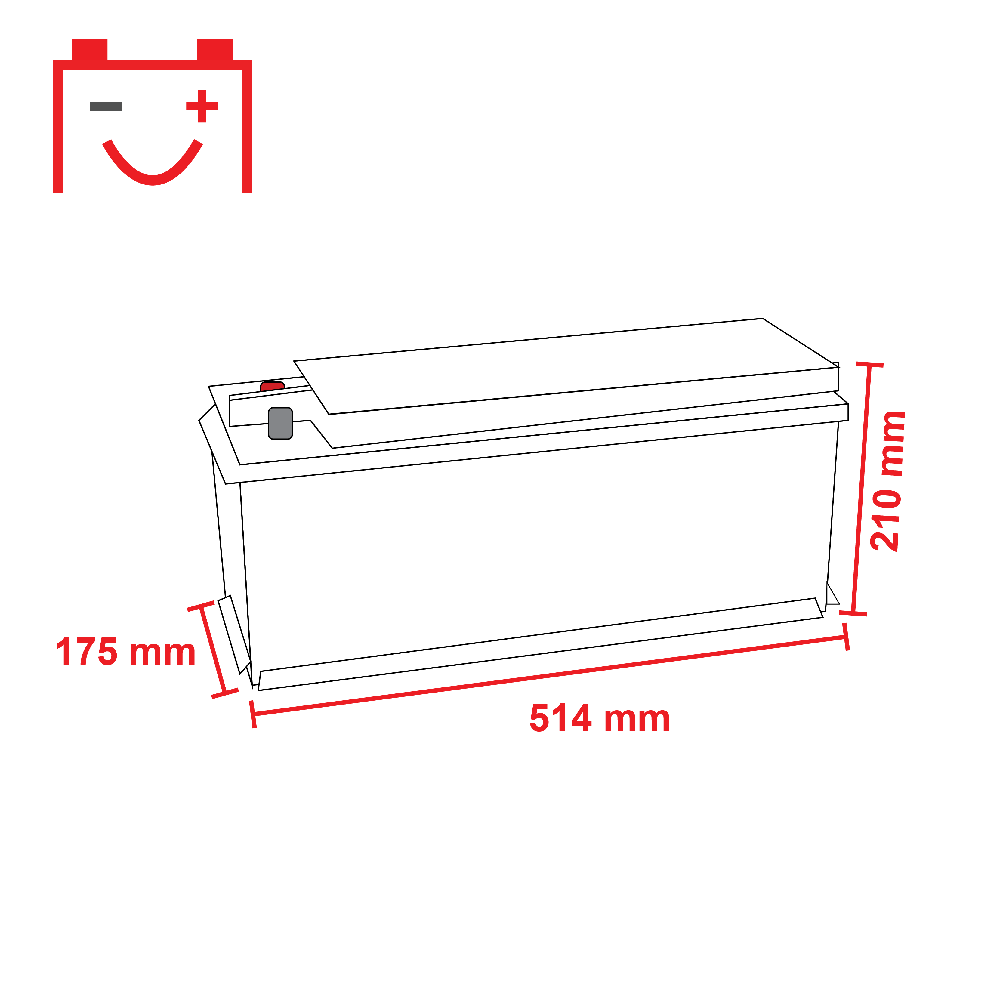 VARTA J10 ProMotive Heavy Duty 635 052 100 LKW-Batterie 135Ah