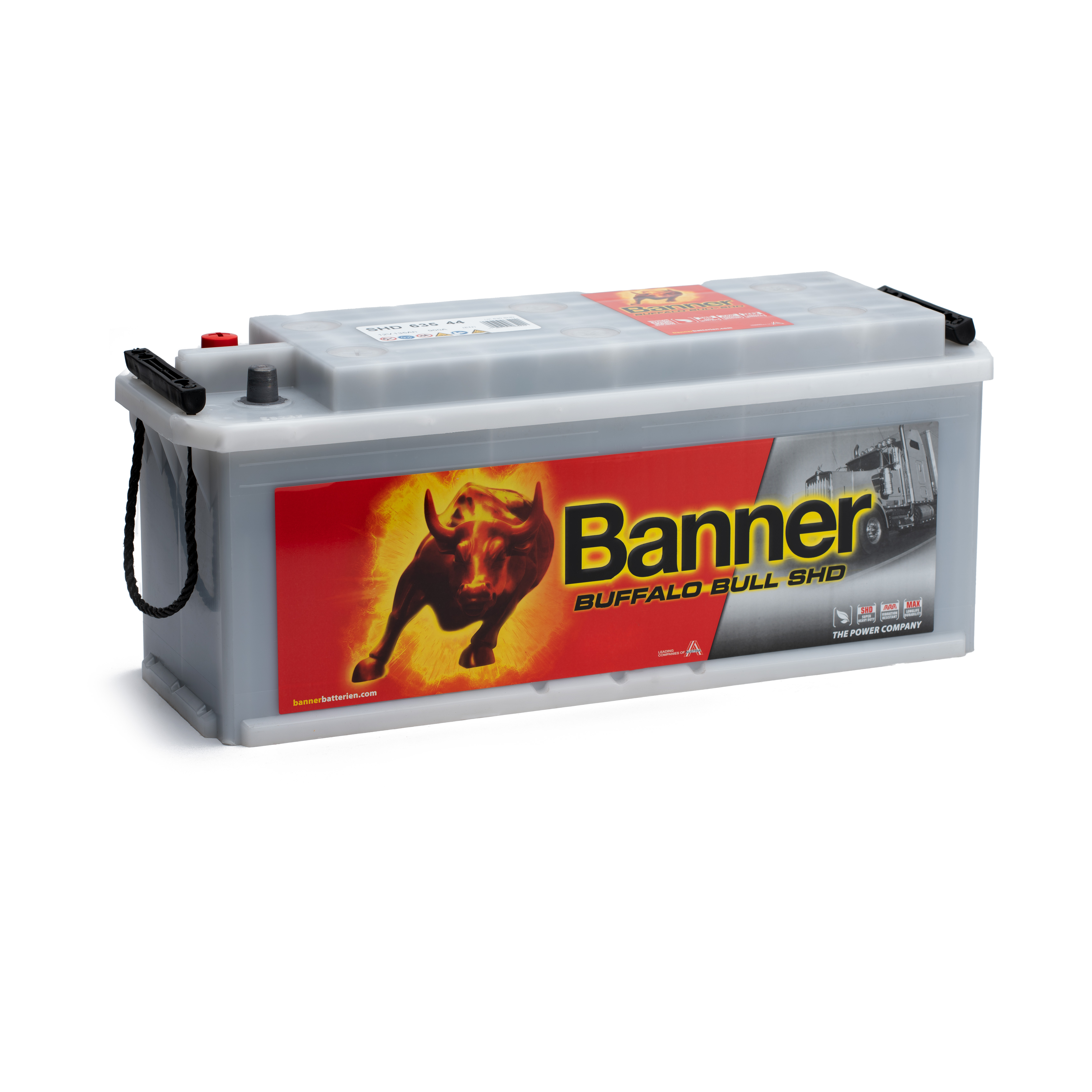Banner 63544 Buffalo Bull SHD 135Ah LKW Batterie