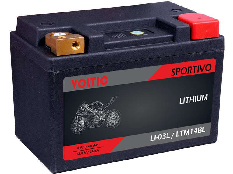 Voltic Sportivo Lithium G19 Motorradbatterie LI-03L (DIN 51913)