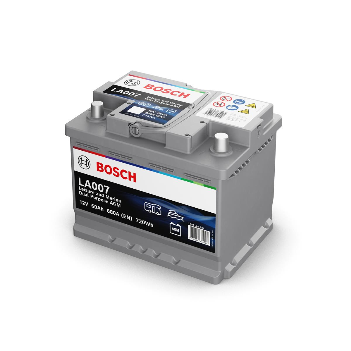Bosch LA007 60Ah AGM Dual Batterie – Bild 2